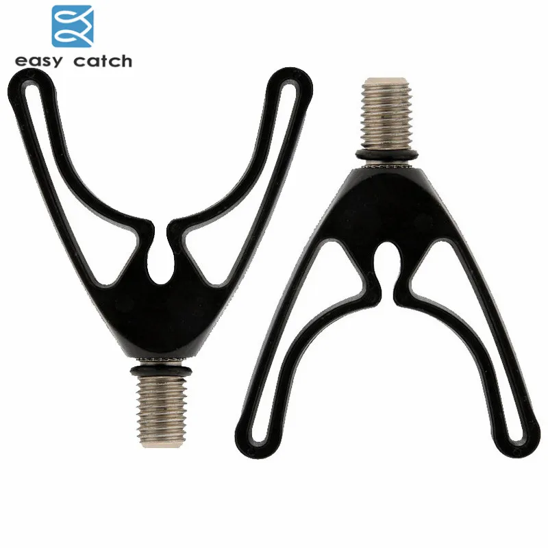 Easy Catch 3 шт. черные пластиковые U образные держатели для удочек телескопическая