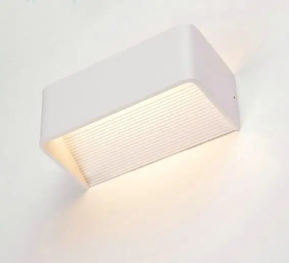 

6W Warm White LED Wall Lamp Bedroom Bedside Lamp LED Light Modern Minimalist Wall Light Surface Mount Wall Sconce AC85-265V