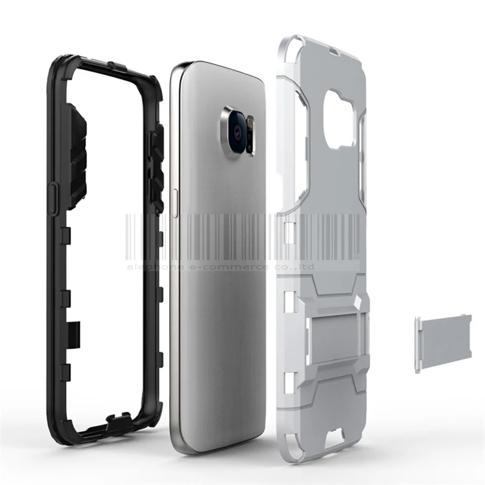 Тонкий гибридный противоударный жесткий чехол для samsung Galaxy S6/S7 Edge Plus/S5 Neo/Note 5/J1 Ace