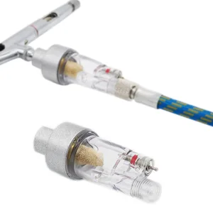 Аэрограф мини воздушный фильтр водяная ловушка 18 фитинги шланг Краскораспылитель пневматические инструменты аксессуары для аэрографа 1 шт.