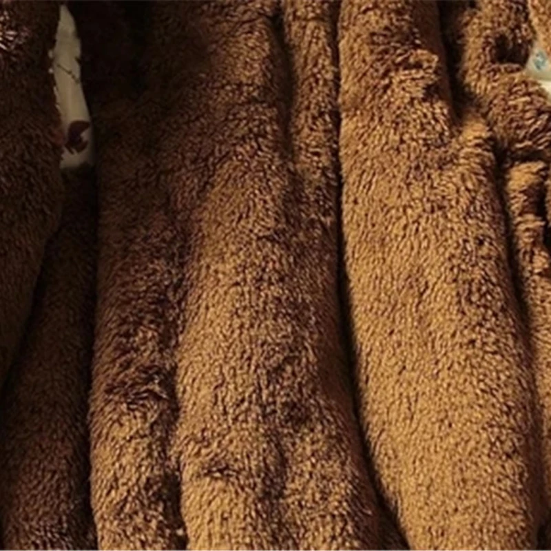 Зимнее Детское пальто леопардовое с воротником из искусственного лисьего меха