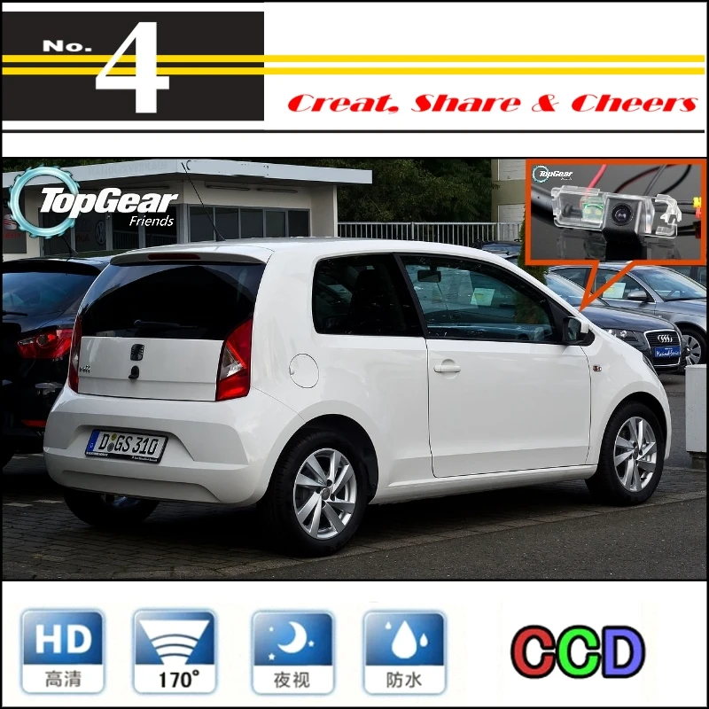 Для сидение mii VW Up Citigo Автомобильная камера высокого качества водонепроницаемая камера заднего вида для PAL/NTSC | CCD+ разъем RCA