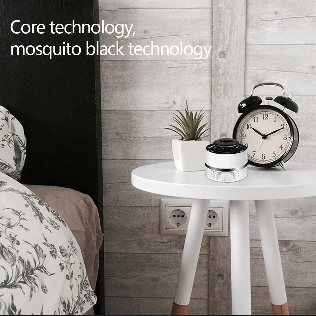 Photocatalytic Mosquito Killer Lamp Chemical-Free USB Power UV LED Light Anti Pest Dispeller With Suction Fan For Home | Лампы и