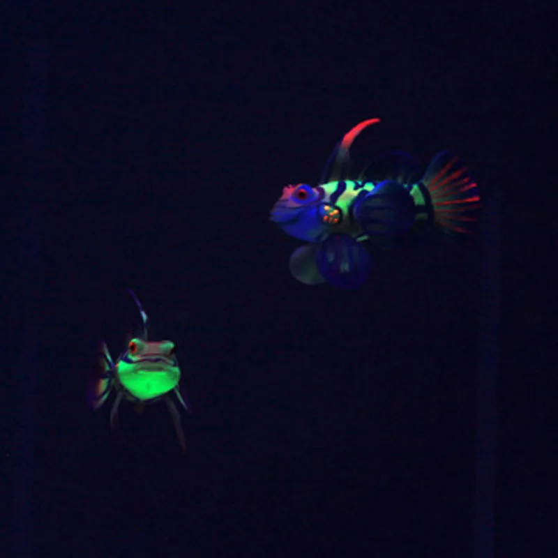 Украшения для аквариума световой моделирование поддельная рыба коралловый