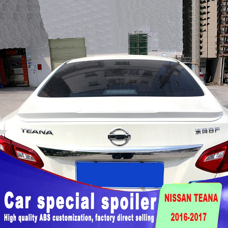 Новый дизайн для nissan altima 2016 2017 года teana цвет краски или праймер задний багажник