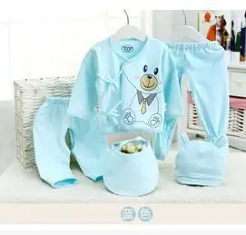 Новый Одежда для маленьких мальчиков детская одежда девочек Костюмы комплект 100%