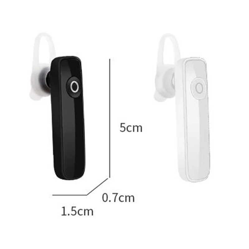 M165 Bluetooth гарнитура Сверхлегкий Беспроводной наушники Hands free ушной спортивные для