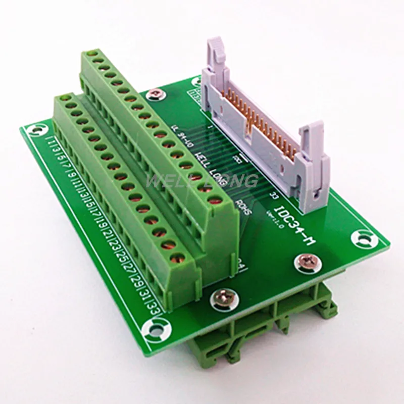 IDC34 2x17 штифтов 0 1 &quotштыревой секционный щит клеммный блок разъем.|terminal block|connector
