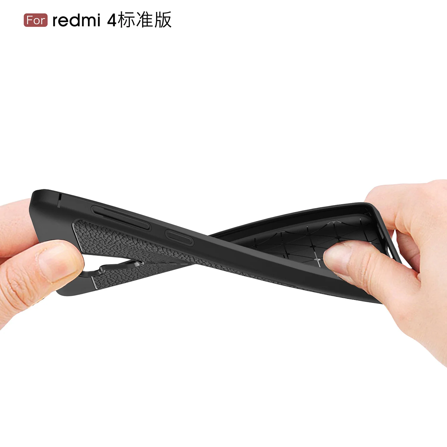 Силиконовый чехол для Xiaomi Redmi 4 Redmi4 2/16 стандартный выпуск из ТПУ телефона красный