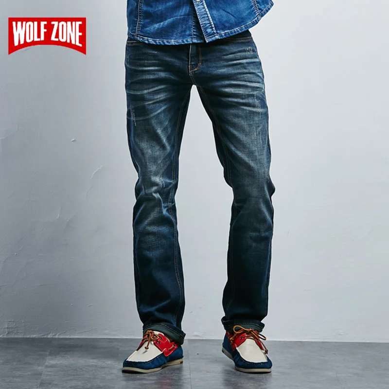 Горячая Распродажа дизайнерские мужские джинсы из хлопка мужская одежда