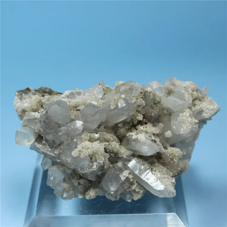 

Natural mineral crystal column dolomite associated minerals form a unique teaching specimen collection of the original stone