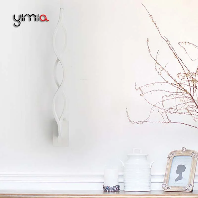 YIMIA 16W 20W LED Wall Lamps Indoor Modern IP44 Outdoor Courtyard Aisle Balcony Bedroom Light Nordic Hotel Project | Освещение