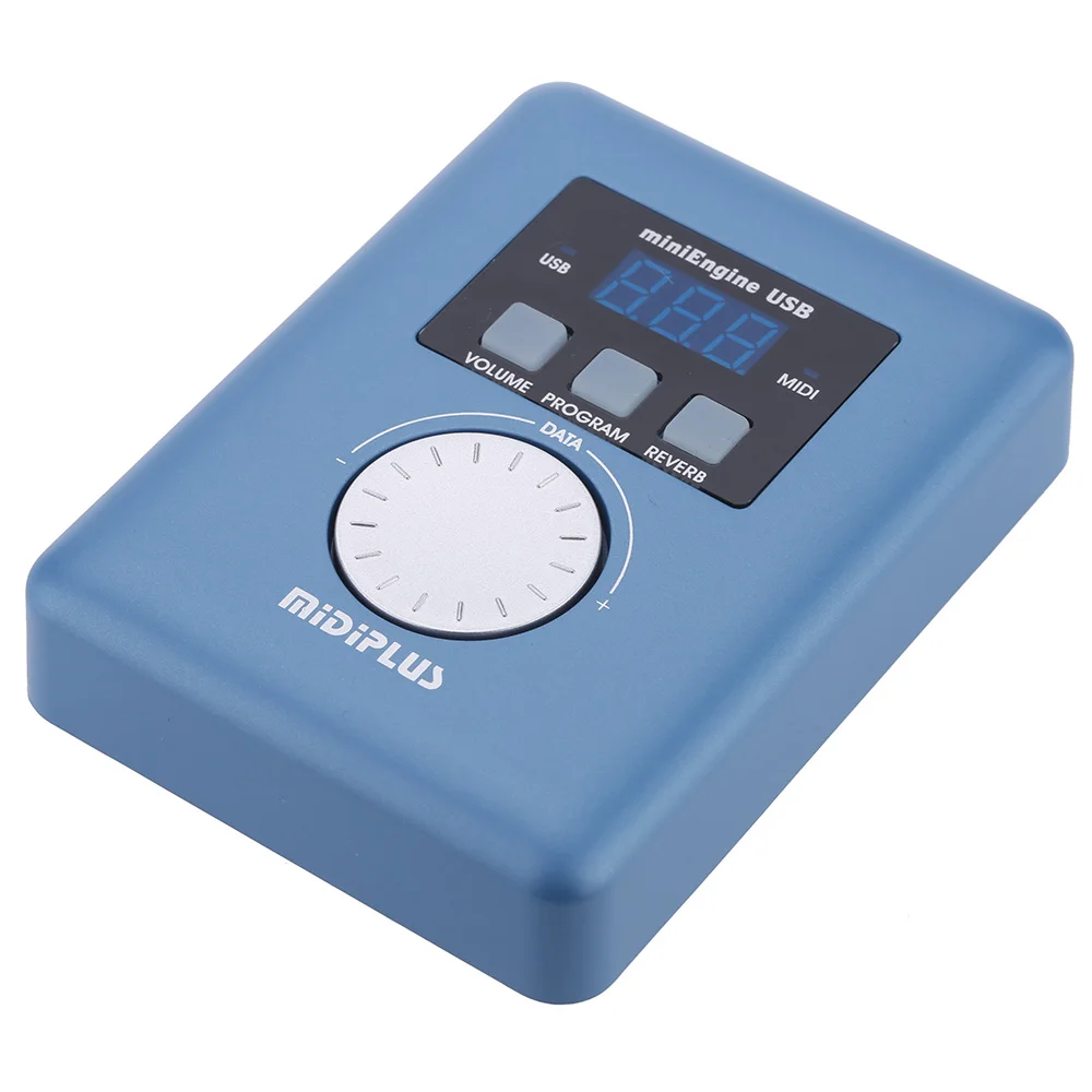 

Midiplus MiniEngine MIDI Sound Module General MIDI Generator 128 standard GM tone Built-in 2500mAh rechargeable lithium battery