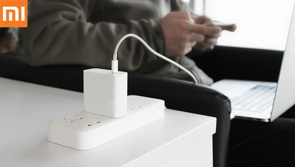 Оригинальный Xiaomi USB-C 45 Вт Быстрое зарядное устройство выход Тип C порт USB PD 2 0 QC 3