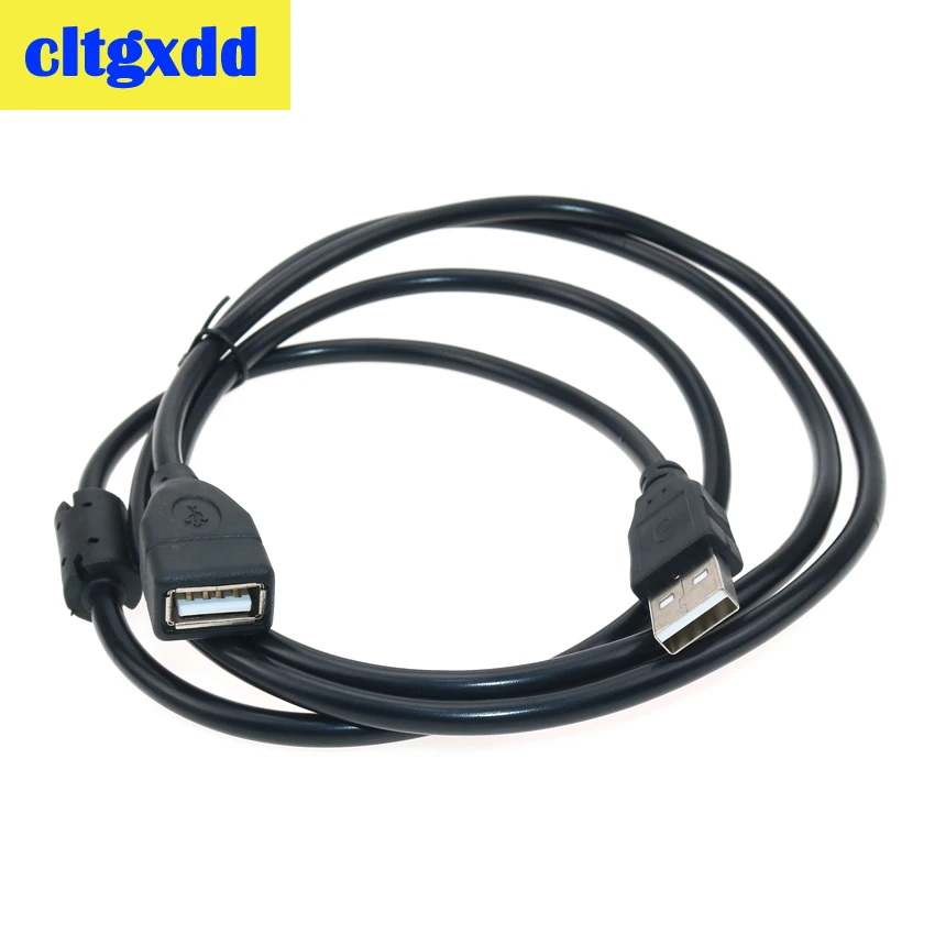 Удлинительный кабель cltgxdd 1 5 м черный USB удлинитель с разъемом для передачи данных