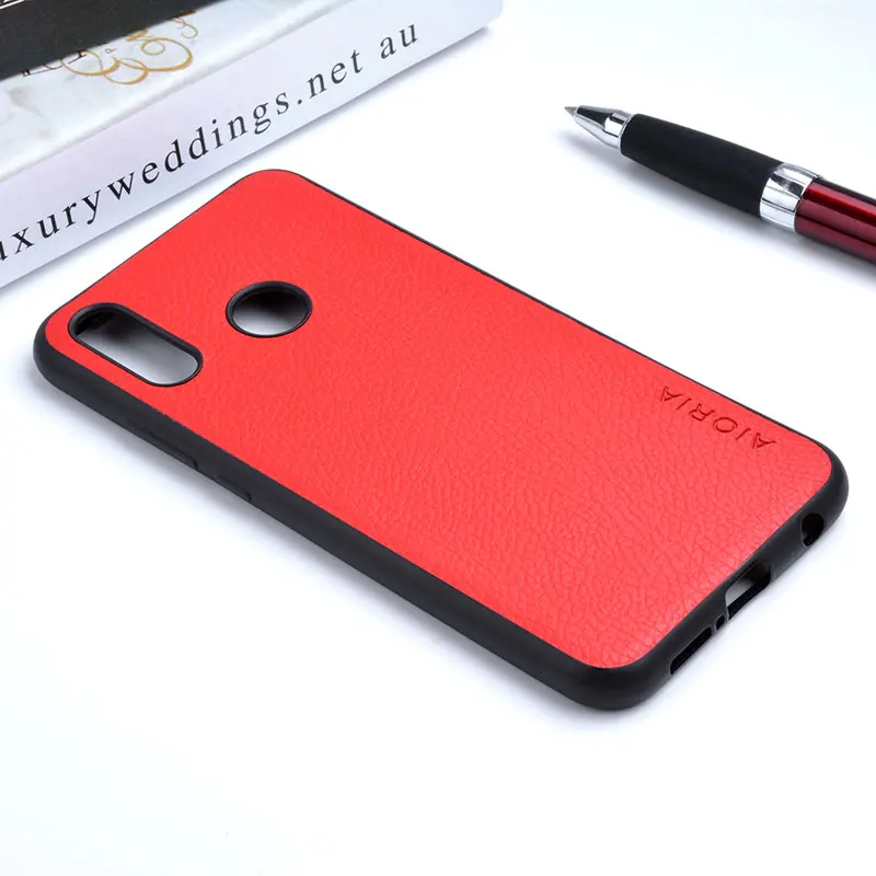 Чехол для Huawei p20 lite pro роскошный кожаный чехол мягкий силиконовый деловой