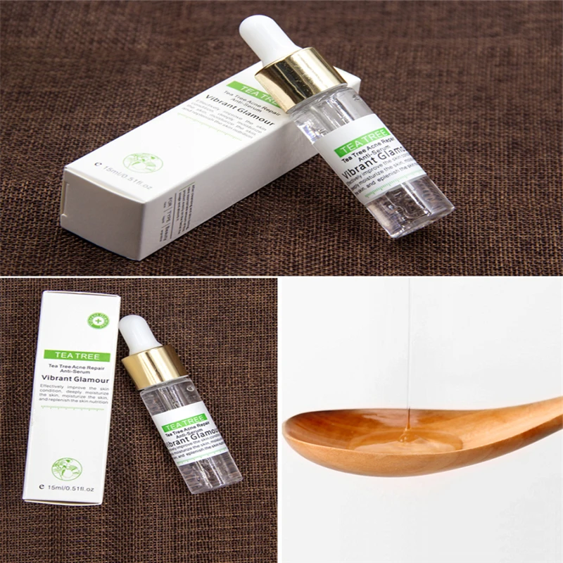 Сыворотка для лица от акне и шрамов, 1 шт., для VIBRANT Glamur tea Tree Repair