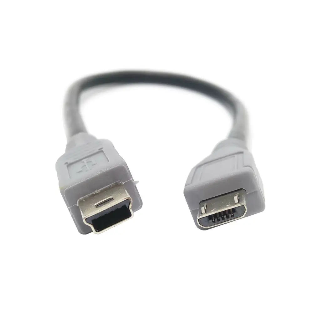 20 см Micro USB 2 0 Mini to the public data line копия линии зарядки OTG контактный кабель соединитель