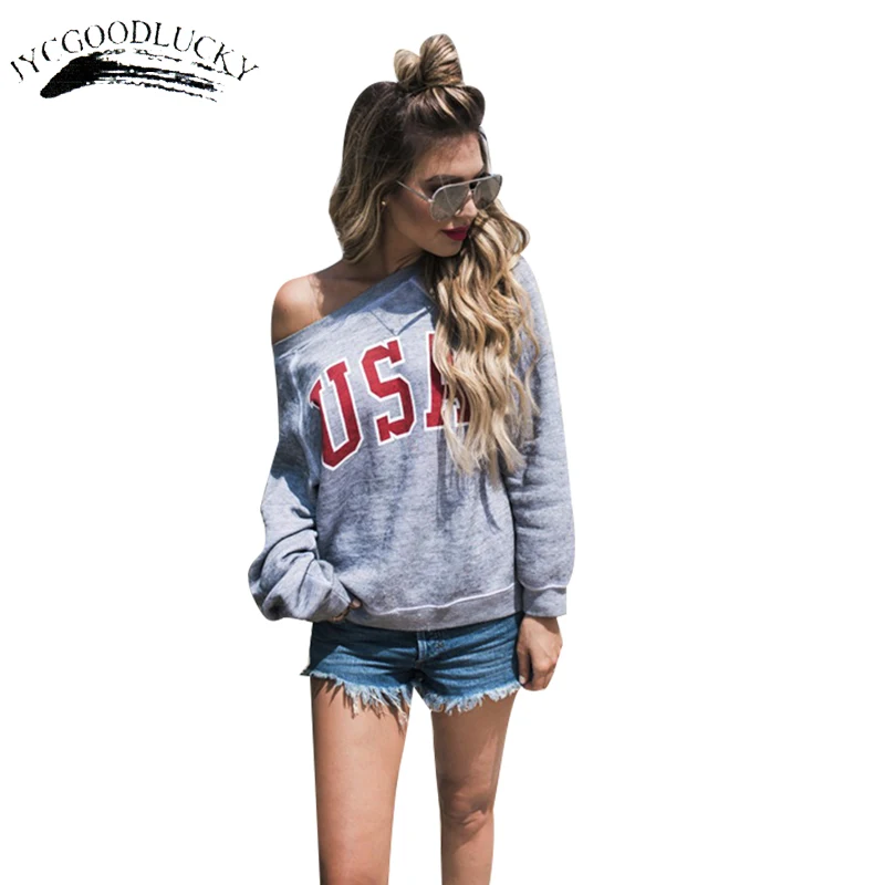 

Fashion Loose T shirt Women Harajuku Autumn Tops Female Letter Printing Casual Women's Tshirts 2017 Blusa Kawaii T-shirt Top Tee