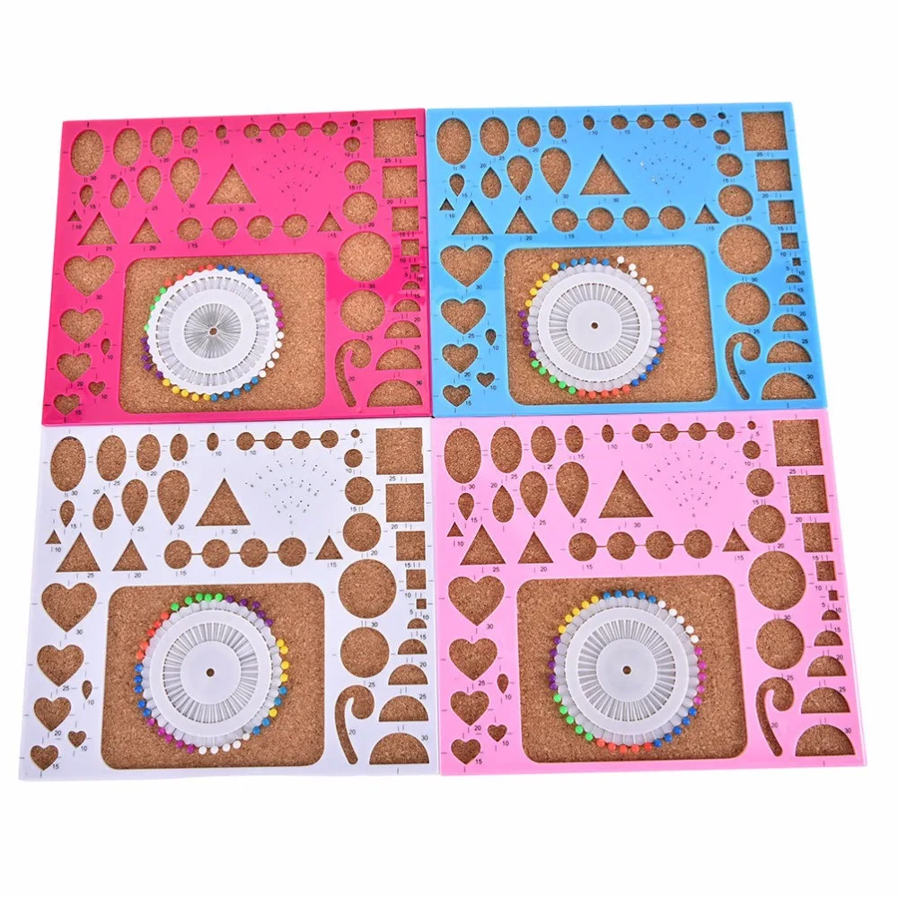 1 набор случайных цветов шаблон для бумаги трафарет листы рукоделия творчества