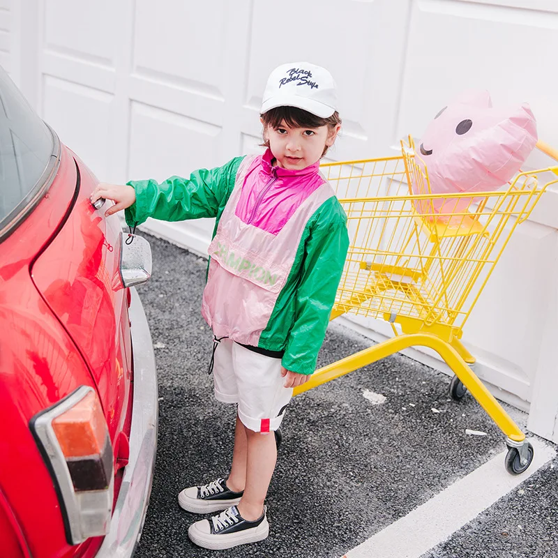 Одежда для защиты от солнца мальчиков коллекция 2019 года новое Летнее Детское