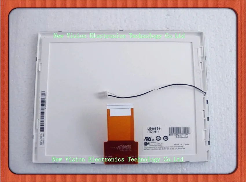 Оригинальный 8 дюймовый ЖК экран TFT LB080S01(TD)(01) Фотогалерея для LG 4:3|screen display|lcd screen