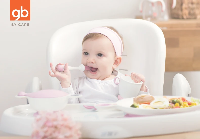 Goodbaby детская посуда Милая Нескользящая Трубная решётка вилка ложка чашка набор