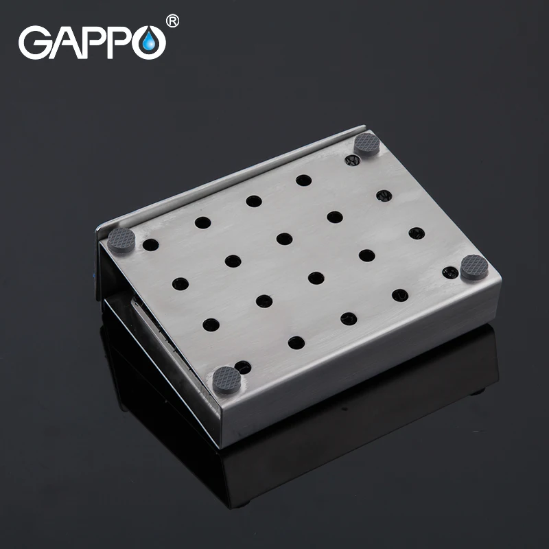 Мыльница GAPPO из нержавеющей стали для ванной комнаты контейнер мыла держатель