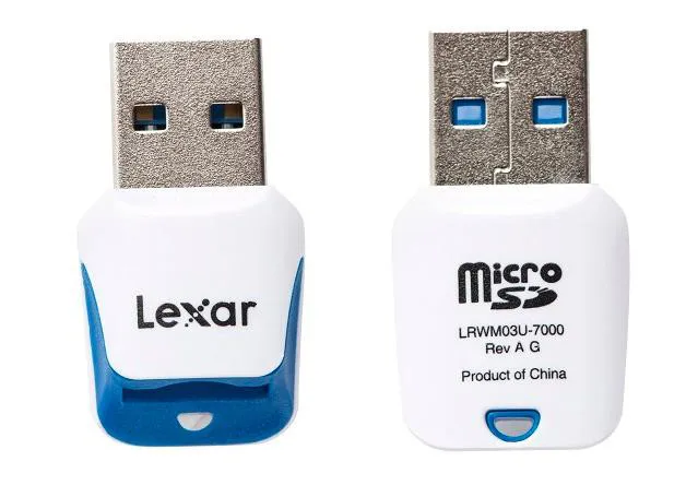 Lexar один Профессиональный Usb 3,0 сверхскоростной считыватель карт флэш-памяти для Tf для Microsd адаптера