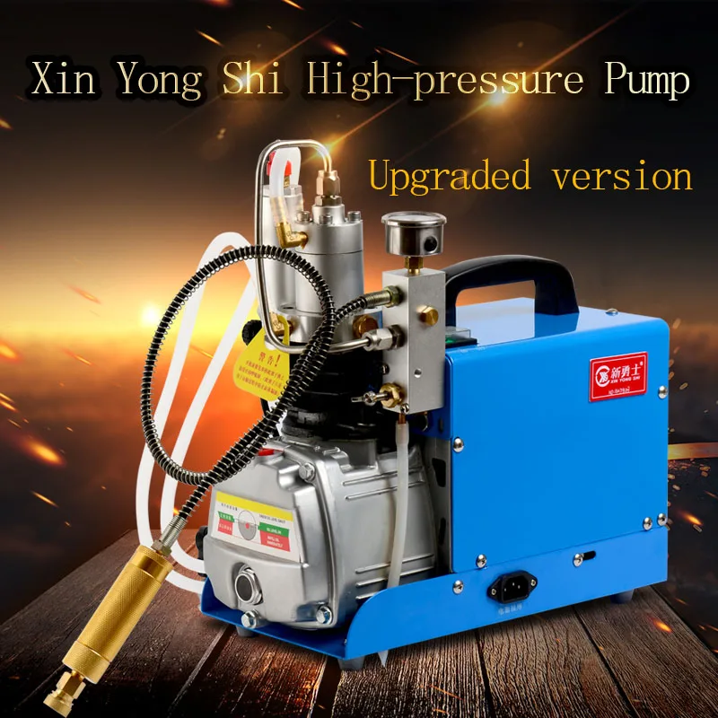 300BAR 4500Psi 30Mpa High Pressure Water Cooling Air Pump 220V Electric Miniature Compressor PCP for Car Home Industry | Обустройство