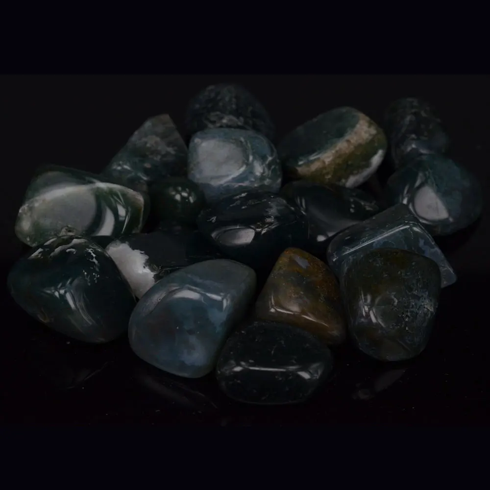 500 г/лот Натуральный Мох агат кристалл драгоценный камень разобранные камни чакра фэн шуй восстанавливающий