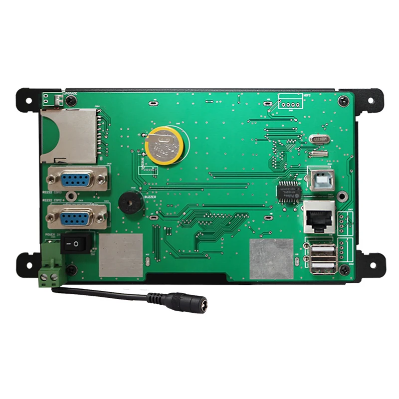 Kaufen Feelworld W759 7 Zoll Industrielle Embedded-PC WinCE 6,0 Linux Mit Lan Port RJ45 RS232 Alle-in-one Open Frame Panel Computer