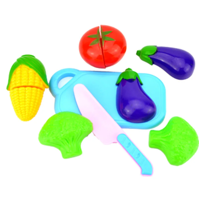 6 шт./партия Пластик Кухня Еда фруктов овощей очистки кожуры игрушки для малышей