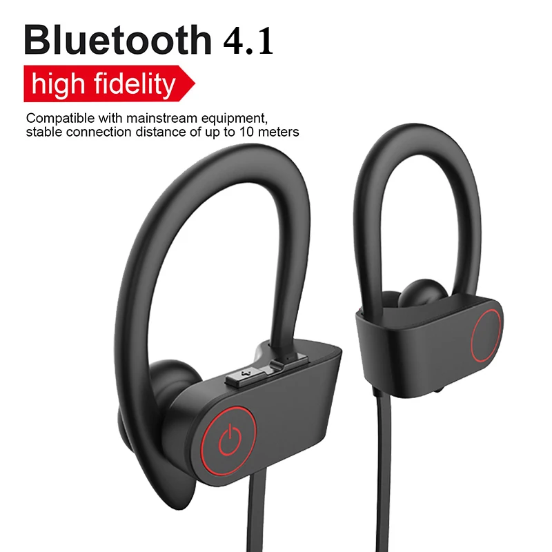 Rovtop Bluetooth наушники IPX7 водонепроницаемые беспроводные наушники спортивные басовые стерео наушники с микрофоном для iPhone Xiaomi samsung Z2