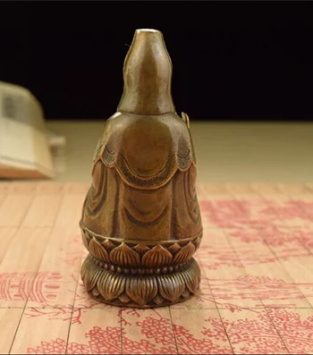 Китайская латунная сиденье Кван-Инь Гуаньинь цюань Инь | Дом и сад