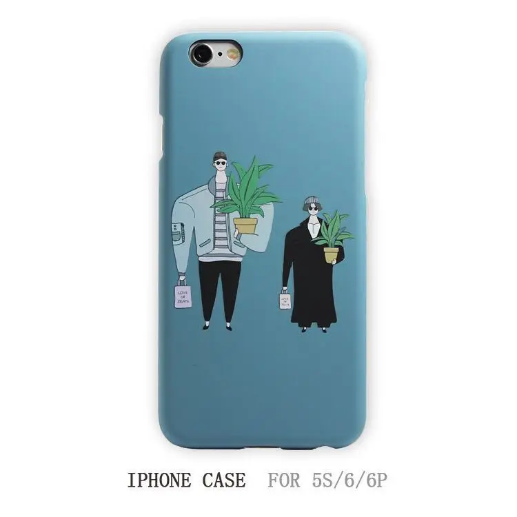 Для Apple Iphone 5 5S 6 6s Plus милый креативный матовый ударопрочный чехол для мобильного