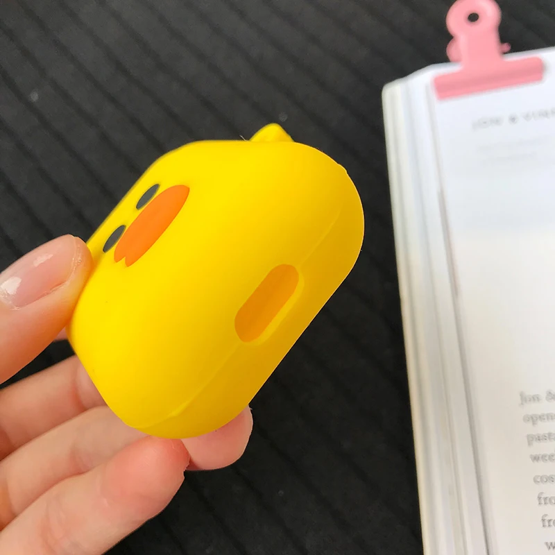 3D мультяшный силиконовый чехол для AirPods, чехол, беспроводной Bluetooth наушник, защитный чехол для Apple Airpods, чехол, милый мягкий