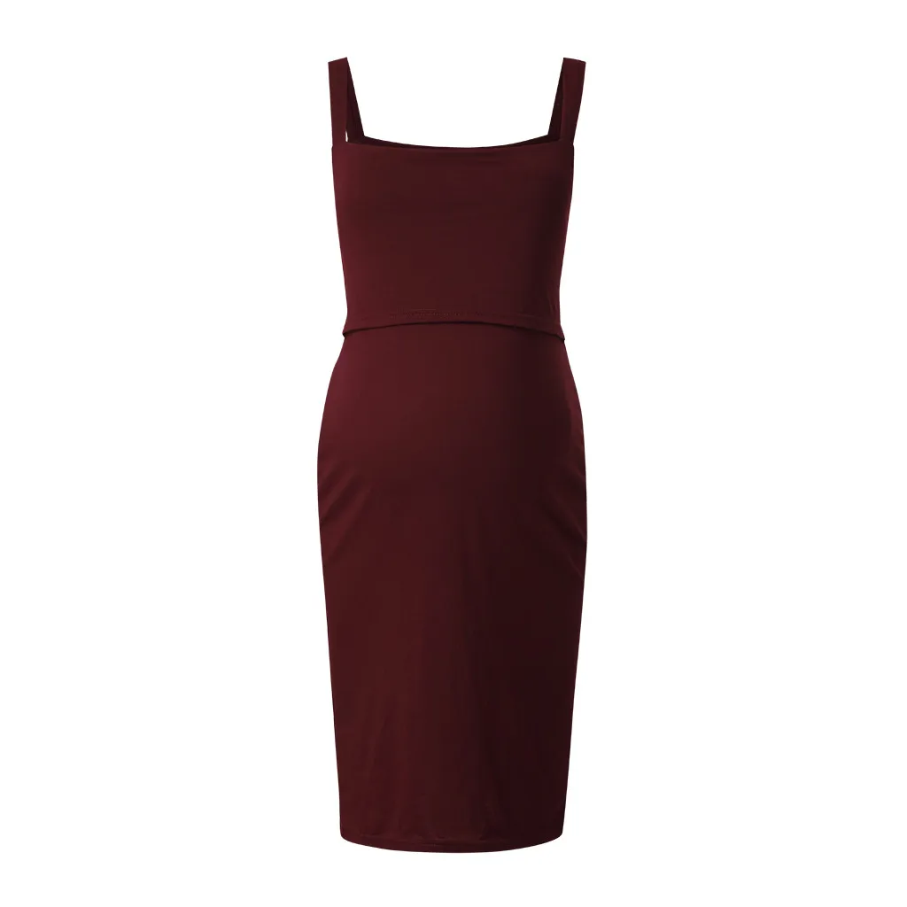 SAGACE maternity dresses pregnants dress women fashion backless short sleeveless sexy pregnancy #42 | Мать и ребенок