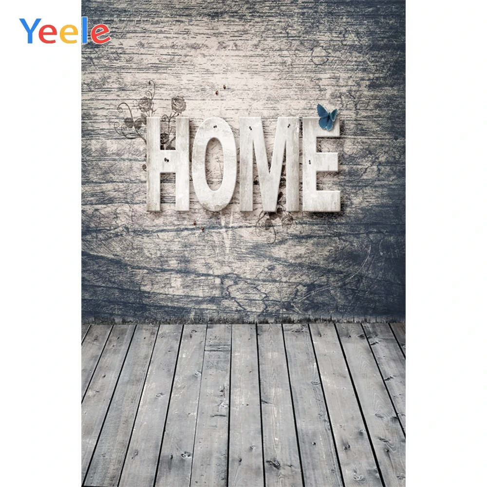 Фон для фотосъемки Yeele с деревянной текстурой настенный винтажный фон гранж