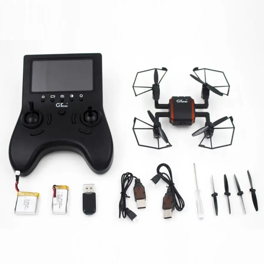 Дрон GTeng Goolsky T901F 5 8G FPV с HD камерой 720P бесголовый Квадрокоптер ЖК экраном