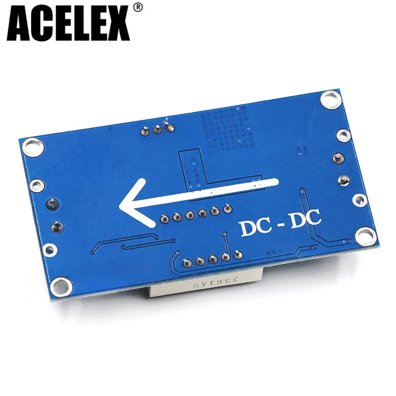 10pcs LM2596 LM2596S power module + LED Voltmeter DC-DC adjustable step-down supply with digital display | Электроника