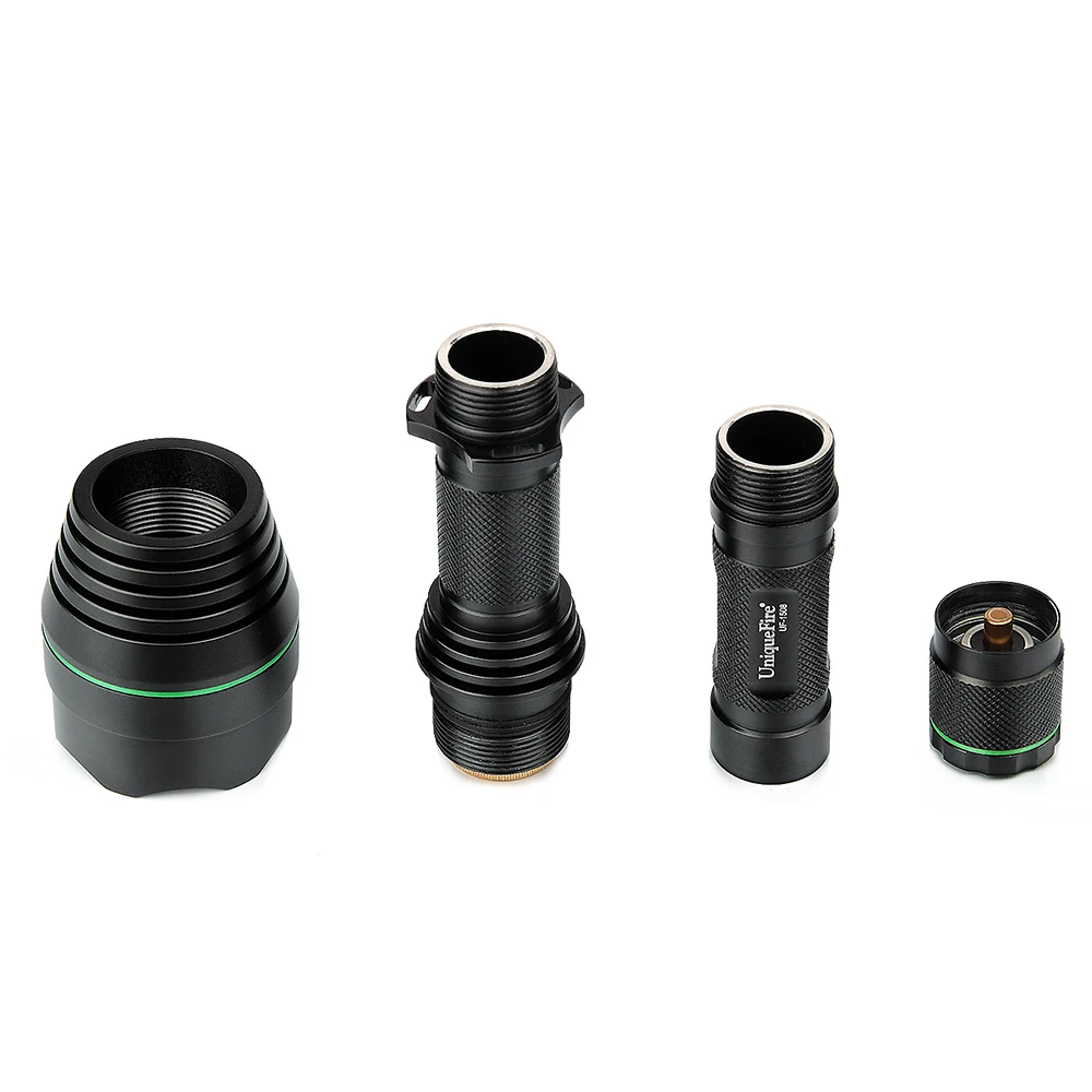 UniqueFire UF-1508 T75 850nm светодиодный инфракрасный фонарь для охоты + 50 мм Головка часть 3