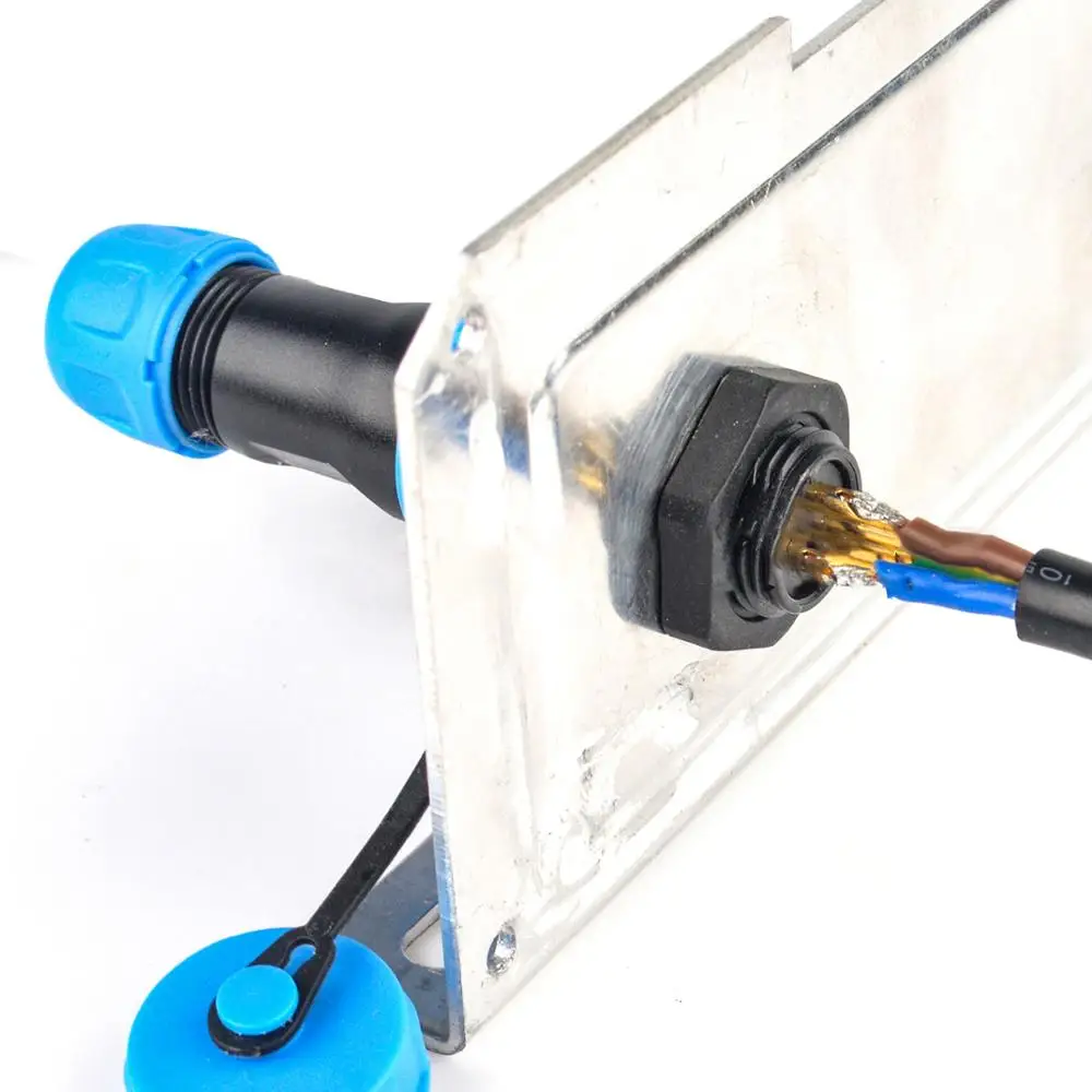 Водонепроницаемый авиационный соединитель IP68 Штекерный разъем 13 мм диаметр