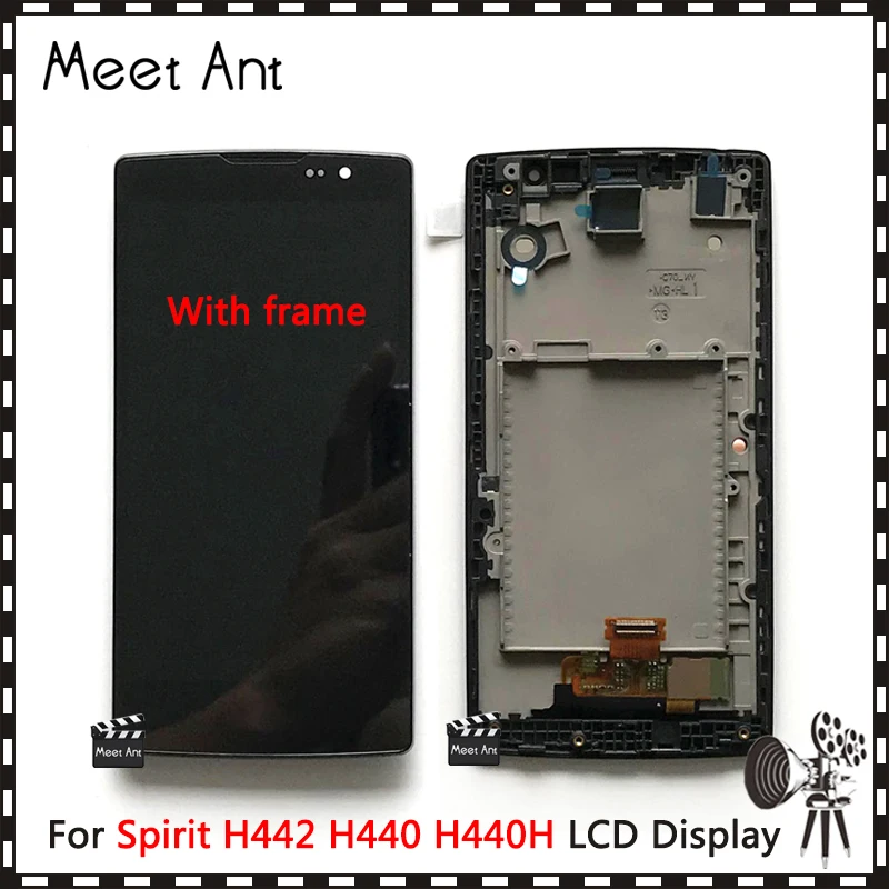 High Quality 4.7'' For LG Spirit H442 H440 H440F H440N H440Y H442F LCD Display Screen With Touch Digitizer Assembly | Мобильные