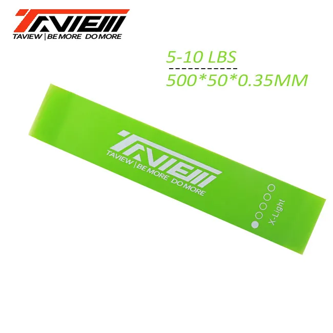 Resistance Bands Women Men Crossfit Fitness Rubber Loops Yoga Gym Strength Workout Expander Arm Leg Sport Exercise Training Band - Цвет: Светло-зеленый