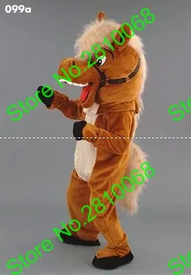 Шлем Syflyno из ЭВА высокого качества костюмы коричневой лошади-талисманы реквизит