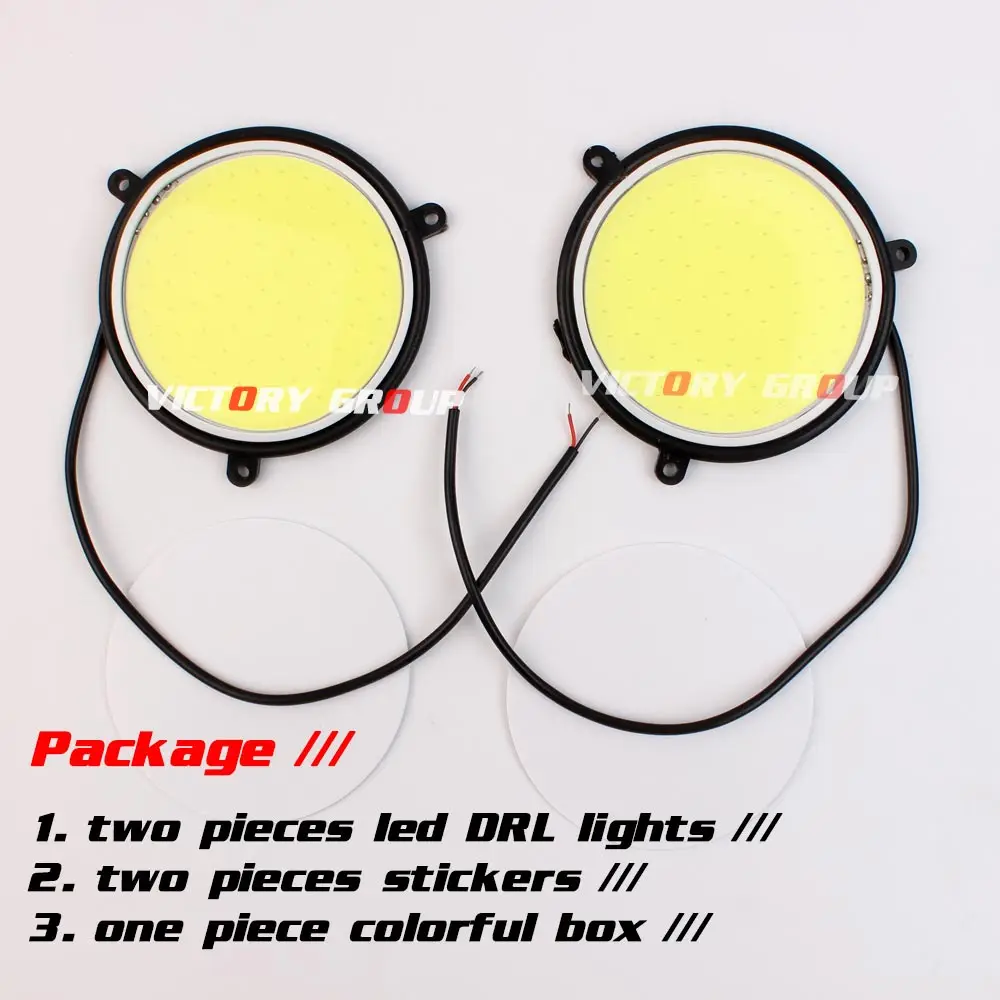 2 шт. автомобильные светодиодсветодиодный дневные ходосветильник огни 12 В 30 Вт