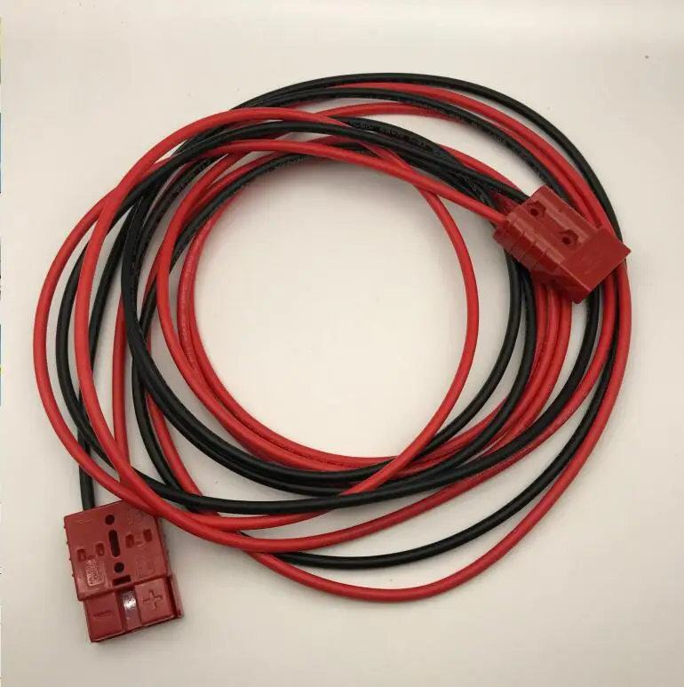 Соединитель 50 а 600 в с 5 м 10AWG Красный Черный Солнечный Кабель для подключения