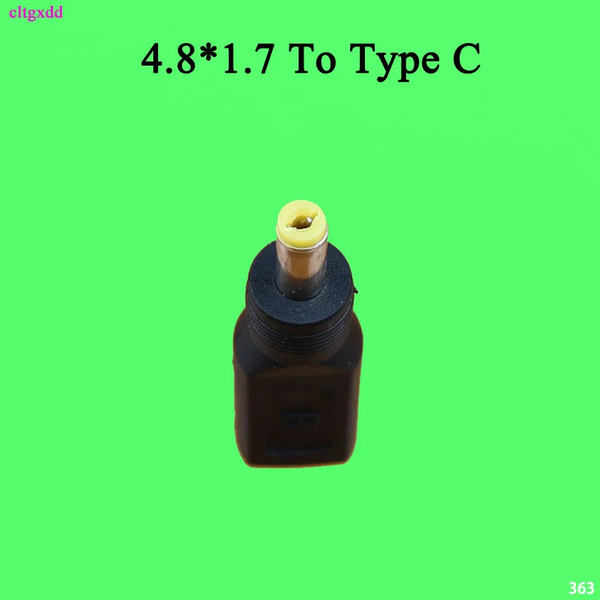 Cltgxdd 1 шт. USB Type C USB-C гнездо 4 8 мм x 7 Мужской DC адаптер для зарядки | Обустройство дома
