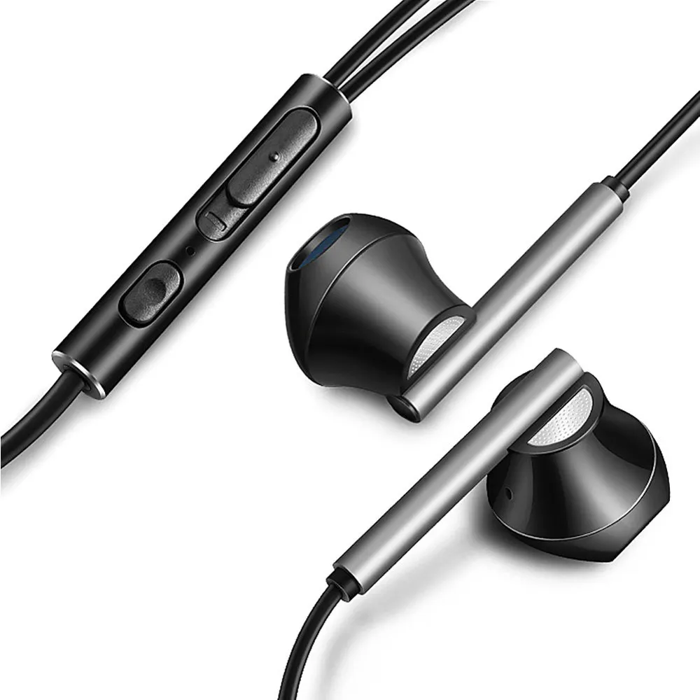 Динамические Hi Fi 6D стерео наушники с дополнительными басами проводные